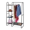 Whitmor Wardrobe W/Fine Mesh Shelves 6898-10244-SIOC